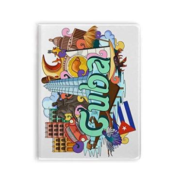 Imagem de Diário de capa macia Guantanamo Trinidad Cuba Graffiti