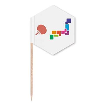 Imagem de Pufan Japan Tokyo Games Show Bandeiras de palitos de palitos para cupcakes festas comemorativas