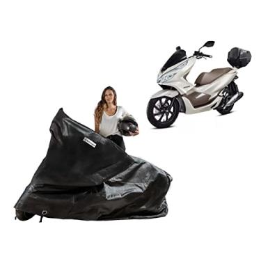 Imagem de Capa Protetora Moto compatível com Honda PCX 150/160 com Baú