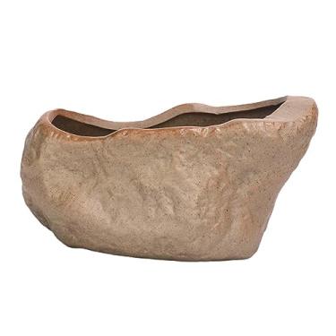 Imagem de Generic Vaso de plantas suculentas de cerâmica para vaso de estilo moderno com furo de drenagem Bonsai vaso de plantas para decoração de festival de, Estilo C e Grande