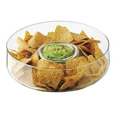 Imagem de Petisqueira Chip Dip de Vidro Libbey Selene 29 cm