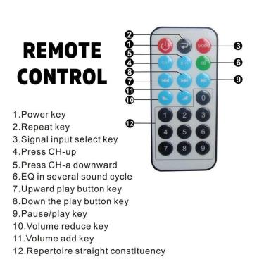 Imagem de Amplificador de potência estéreo de áudio digital de alta fidelidade