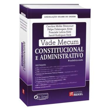 Imagem de Vade Mecum Administrativo E Constitucional - 22ª Edição (2019) - Ridee