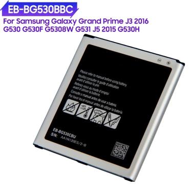 Imagem de EB-BG530BBE EB-BG531BBE Bateria do telefone para Samsung  Grand Prime G2 Core J260 J3 2016 J5 2015