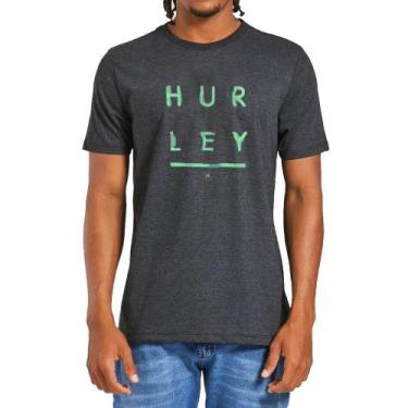 Imagem de Camiseta Hurley Acid Mescla Preto