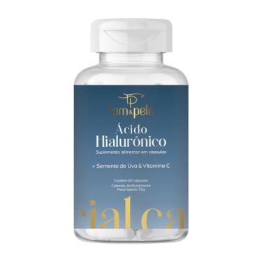 Imagem de Ácido Hialurônico - 60 Cápsulas da Beleza Tom & Pele - Contém Ácido Hialurônico, Semente de Uva e Vitamina C
