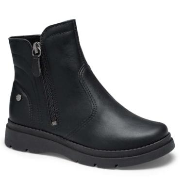 Imagem de Bota Infantil Menina Pink Cats Cano Baixo Preto 30