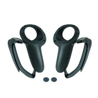Imagem de Silicone Controllers Grip Cover for Meta Quest 3,Hand Grips Cover with Adjustable Knuckle Strap Joystick Covers for Quest 3 Accessories