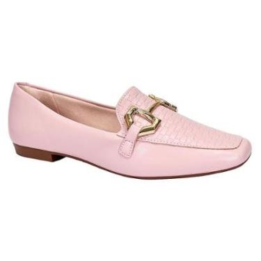 Imagem de Sapatilha Loafer Sua Cia Bico Quadrado 8222.15611 Rosa Lotus-Feminino