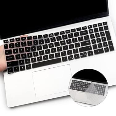 Imagem de Capa de teclado com 2 peças para Dell Inspiron 15 3510 3511 3515 3525 5510 5515 5518 7510, Dell Inspiron 16 7610, Dell Latitude 3520 e Dell Vostro 15 5510, Dell Inspiron 15 3000 5000