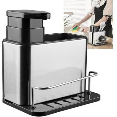 Imagem de VITX Dispenser de Detergente com Suporte para Utensilios e Esponja