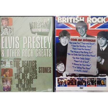 Imagem de Dvd British Rock(The BeatlesThe Hollies)Elvis Presley  2DVDS