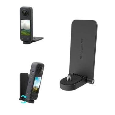 Imagem de BEHORSE Suporte magnético para Insta360 X4/X3/X/GO 3/GO 2/DJI Pocket 3, com suporte de base de mesa de 1/4 parafusos, acessórios para câmera