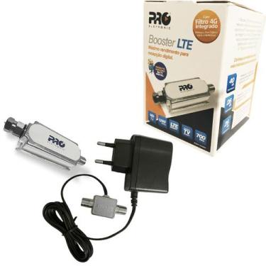 Imagem de Booster Amplificador Tv Digital Lte Uhf 4Db Pqbt-4000Lte - Proeletroni
