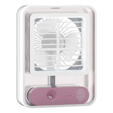 Imagem de Mini Ventilador Ar Climatizador Umidificador Portátil 3x1 - HIGA