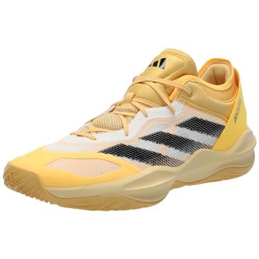 Imagem de adidas Tênis unissex adulto Adizero Select 2.0 Low, Semi cintilante/preto/branco nuvem, 12.5 Women/11.5 Men