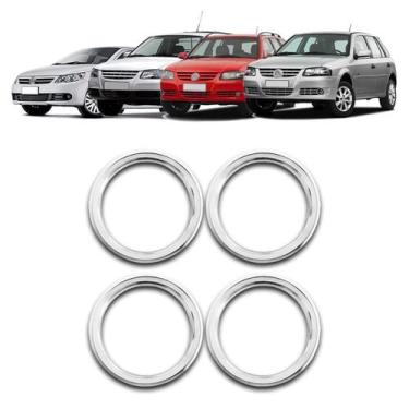 Imagem de Aplique Cromado Moldura Saída de Ar Gol G4 G5 05/14 Parati G4 Saveiro 