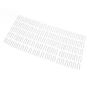 Imagem de 100 Peças de Ganchos de Nicromo Mini u de Alta Temperatura para Fabricação de Colar de Jóias de Ornamento Cerâmico, Fáceis de Usar, Duráveis ​​com Caixa de Plástico