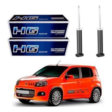 Imagem de Par Amortecedor Traseiro Uno Sporting 1.4 2011 A 2016 - Nakata