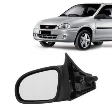 Imagem de Retrovisor GM Corsa 1993 A 2002 Esquerdo Completo - EVO-X Retrovisor c