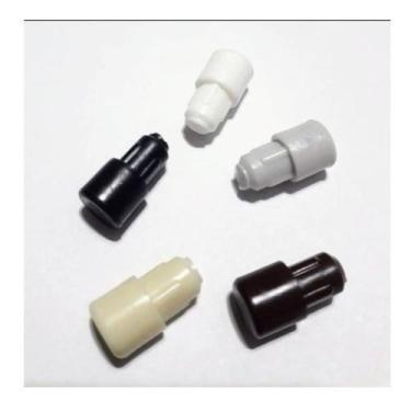 Imagem de Suporte Pino 6x8 Plástcico Para Prateleira Preto 100 Unid. - comercial