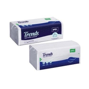 Imagem de Papel Toalha Interfolha 2 Dobras Folha Dupla 250 folhas Ipel Trends