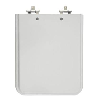 Imagem de Assento Sanitário Square Cinza Platina (Claro) Tampa para Vaso Incepa 