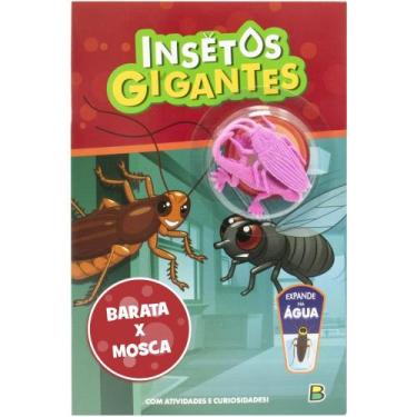 Imagem de Livro - Insetos Gigantes - Livro de Atividades: Barata VS Mosca