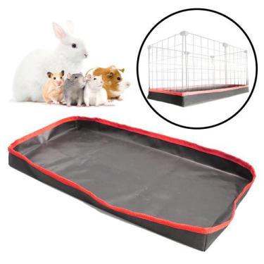 Imagem de Bandeja Higiênica Impermeável para Cercado 30x60 Nylon Preto com Viés 