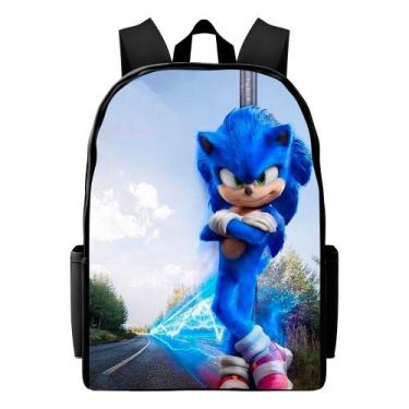 Imagem de Mochila Infantil Escolar Masculina Reforçada Estampada Volta As Aulas 