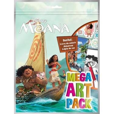 Imagem de Livro - Disney - Mega art pack - Moana