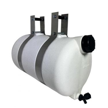 Imagem de Barrica Corote de Água 26l Branco C/Suporte AlumÍnio - Bepo