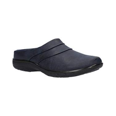 Imagem de Easy Street Mule feminino, Azul marino, 11 Wide
