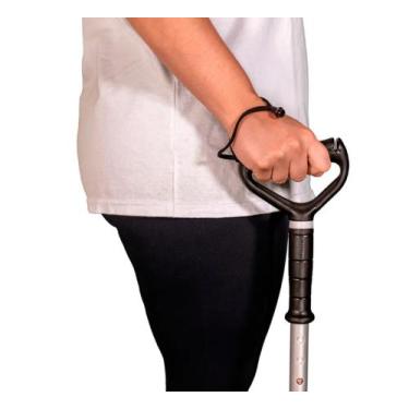 Imagem de Bengala Fixa em Alumínio Preta Mercur