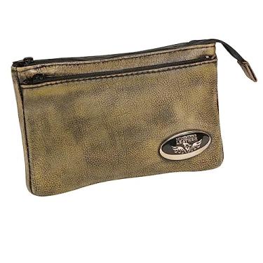 Imagem de Milwaukee Leather MP8820 Cinto feminino retrô marrom fechamento com zíper ou bolsa de ombro - Tamanho único