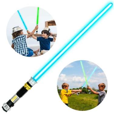 Imagem de Espada Sabre Com Luzes Brilha Infantil Com Sons Space Force Dm Toys, A