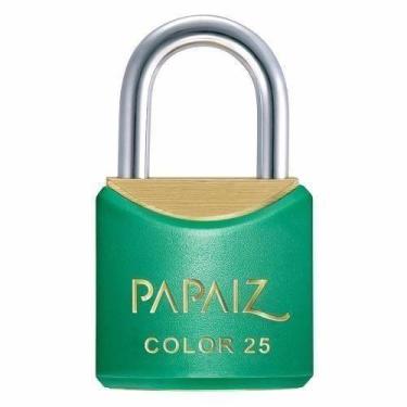 Imagem de Cadeado Papaiz Verde 25MM