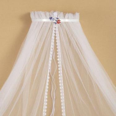 Imagem de Dossel de Parede Foguete Astronauta  Mosquiteiro para Berço - Amora Ca