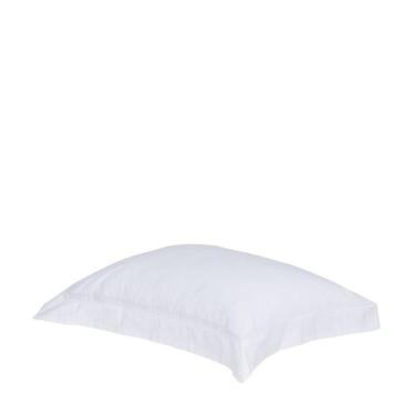 Imagem de Kit 2 Fronhas Bud Vision Colors 50cm x 90cm 300 fios Buddemeyer, Branc
