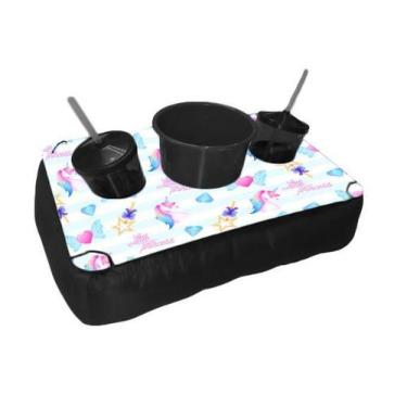 Imagem de Almofada Bandeja Pipoca c/ Balde e 2 Copos Estampas Criativas Personal