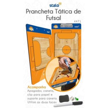 Imagem de Prancheta A4 tatica para esportes Acompanha cante e apagador - Stalo