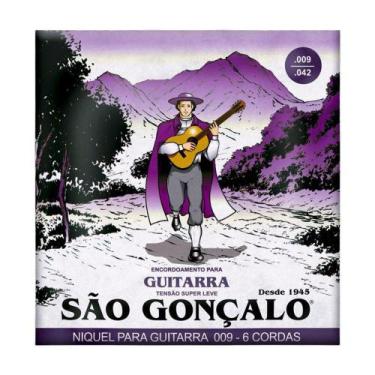 Imagem de Encordoamento sao goncalo guitarra  niquel 009/042 iz11026