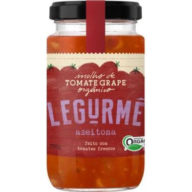 Imagem de Molho de Tomate Grape Azeitona Orgânico Legurmê 330g