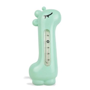 Imagem de Termômetro de Banheira Girafa Verde - Baba Mama