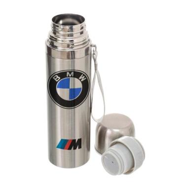Imagem de Garrafa Térmica BMW Série M Sport Aço Inox Alto Brilho 450ml - VilelaG
