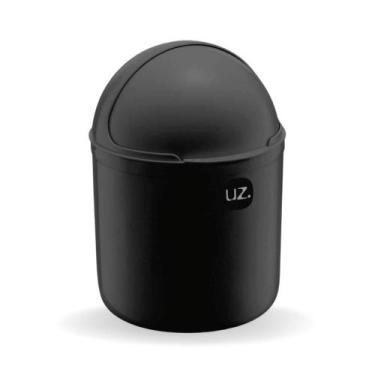 Imagem de Lixeira Para Pia Com Tampa Basculante Cozinha Plástico 4 Litros UZ - U