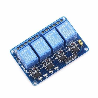 Imagem de Módulo Relé Rele 4 Canais 5v Para Arduino Pic e Raspberry Pi - BBACOME