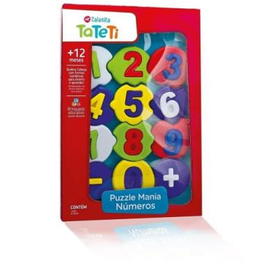 Imagem de Puzzle Mania Números Tatetico - TA TE TI