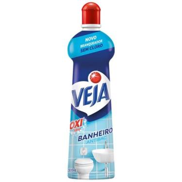 Imagem de Branqueador Limpador Banheiro Veja Antibac Squeeze 500Ml