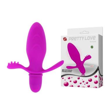 Imagem de Plug Anal em Silicone com 10 Velocidades - PRETTY LOVE FITCH